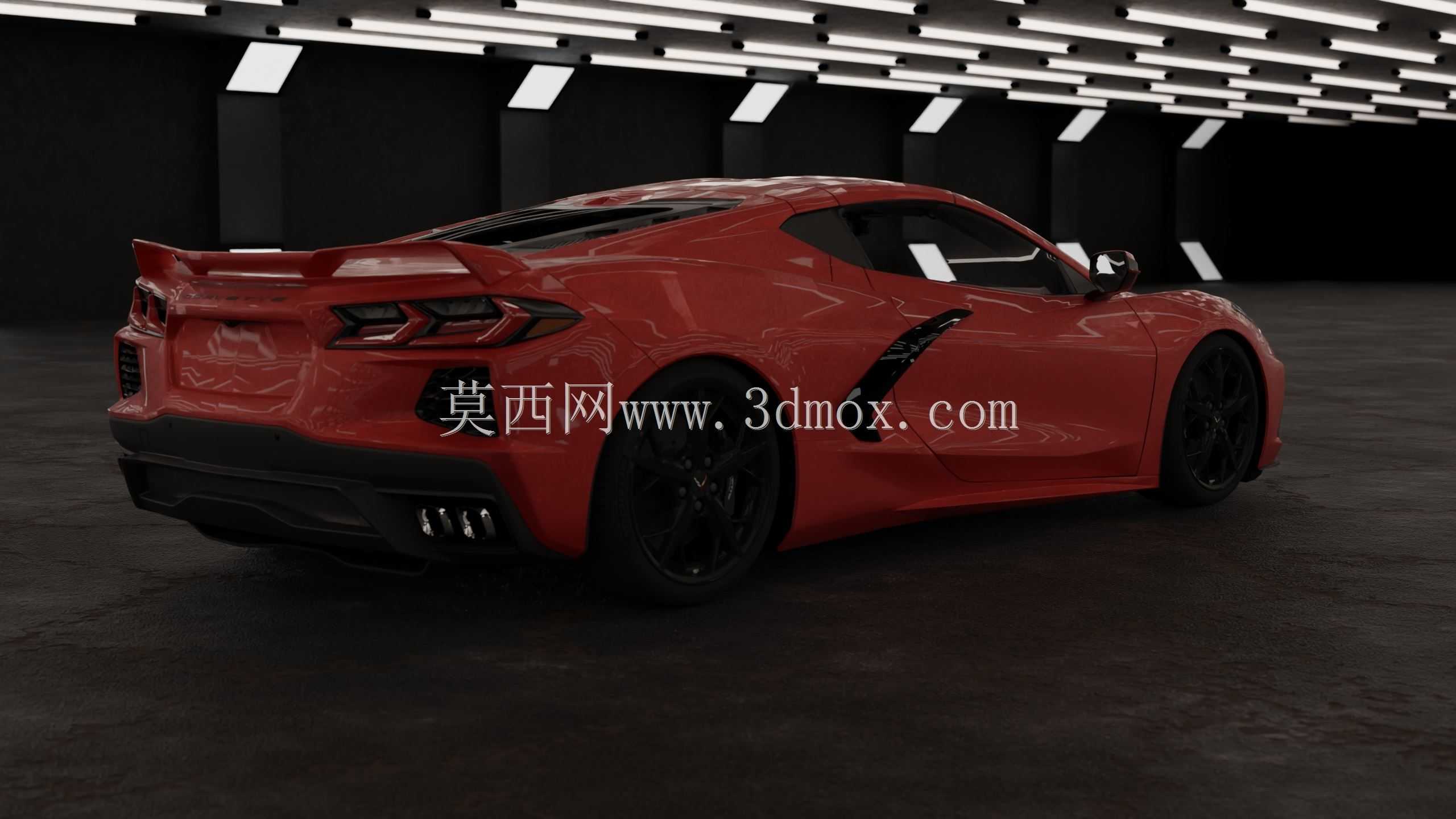 2019雪佛兰克尔维特C8黄貂鱼