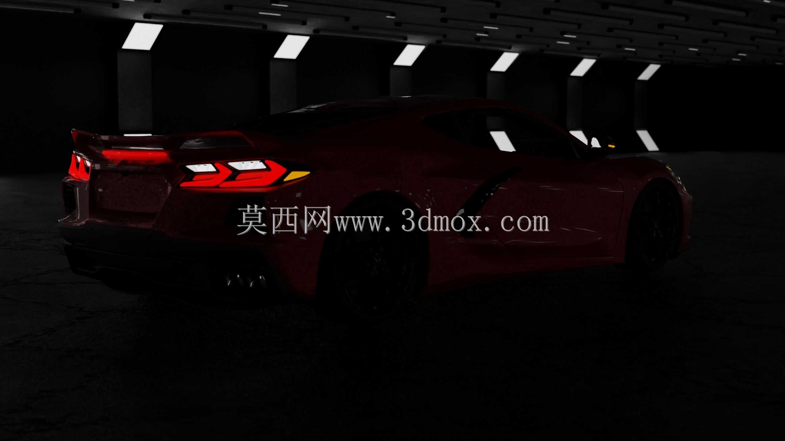 2019雪佛兰克尔维特C8黄貂鱼