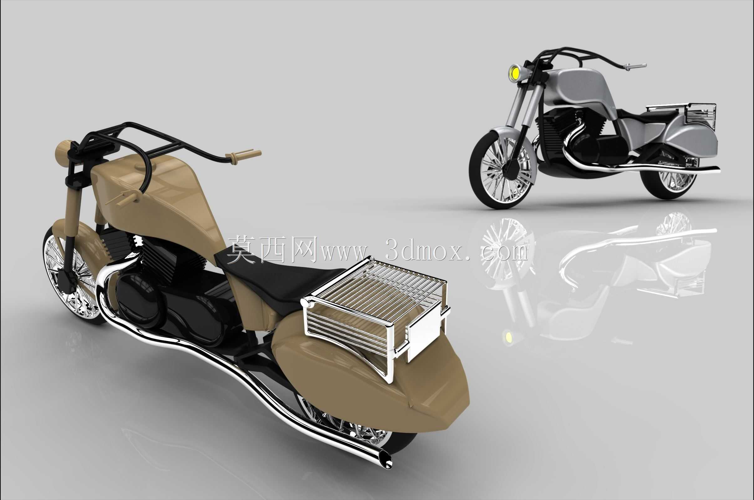 NX CAD经典斩波自行车