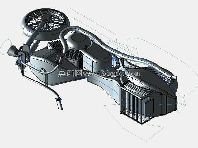 NX CAD经典斩波自行车