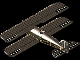 RC航空模型RAF-SE5