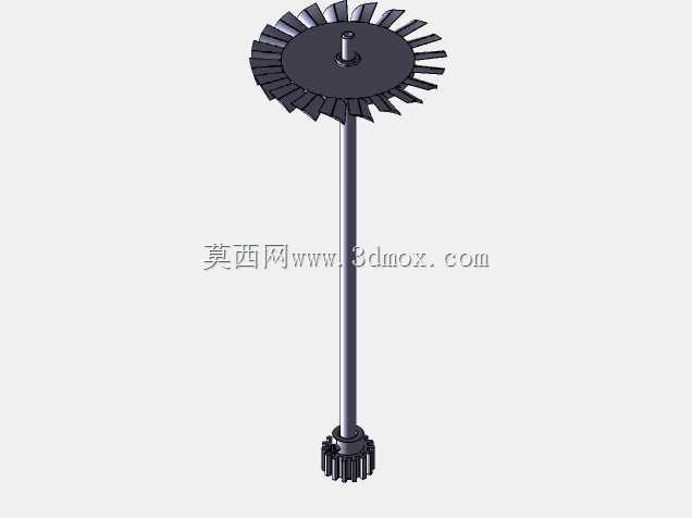家用涡轮螺旋桨发动机模型