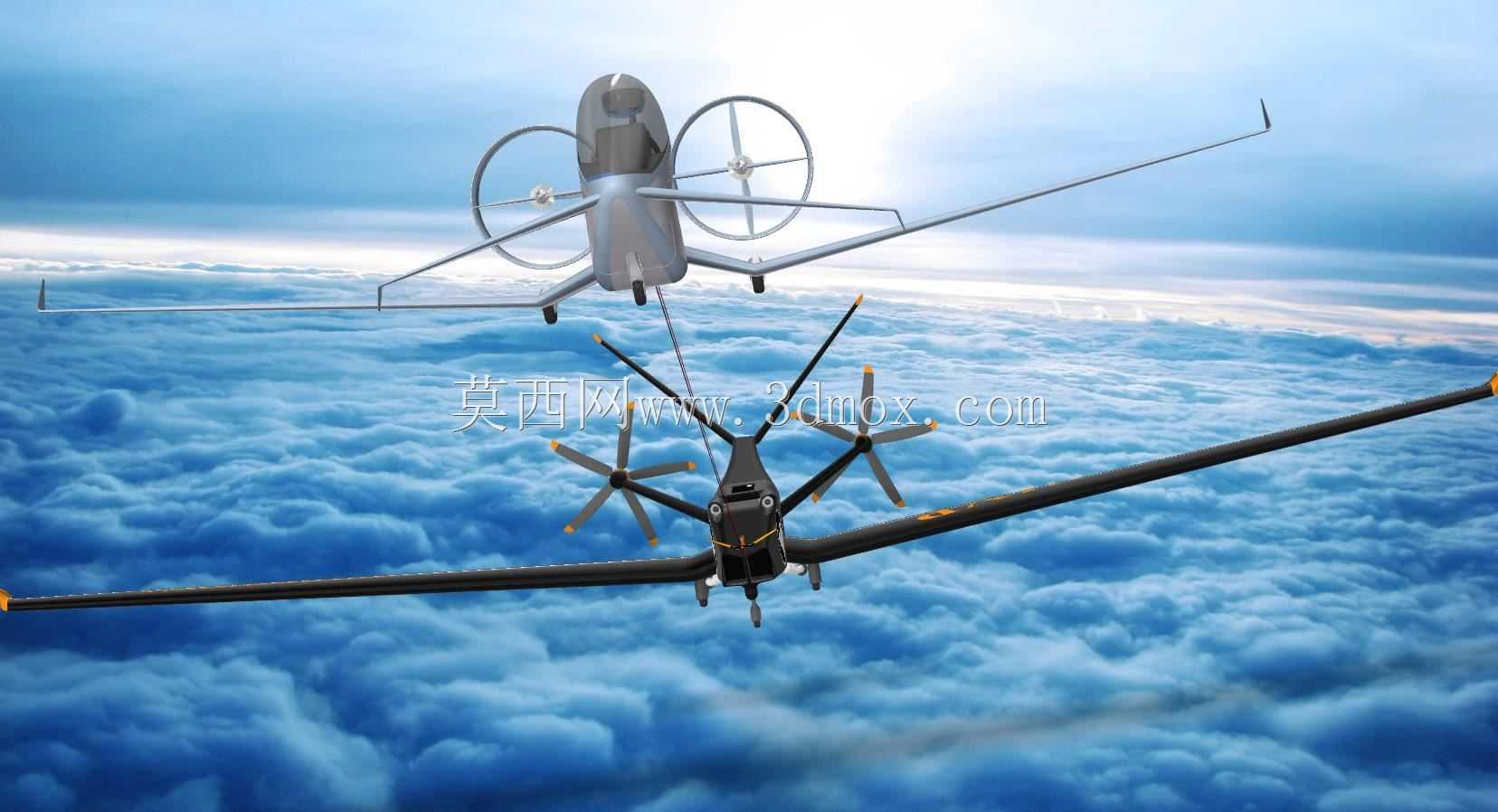 ЩУП-UAV,用于飞行中的有线充电电动飞机(空客处于昏迷状态:)