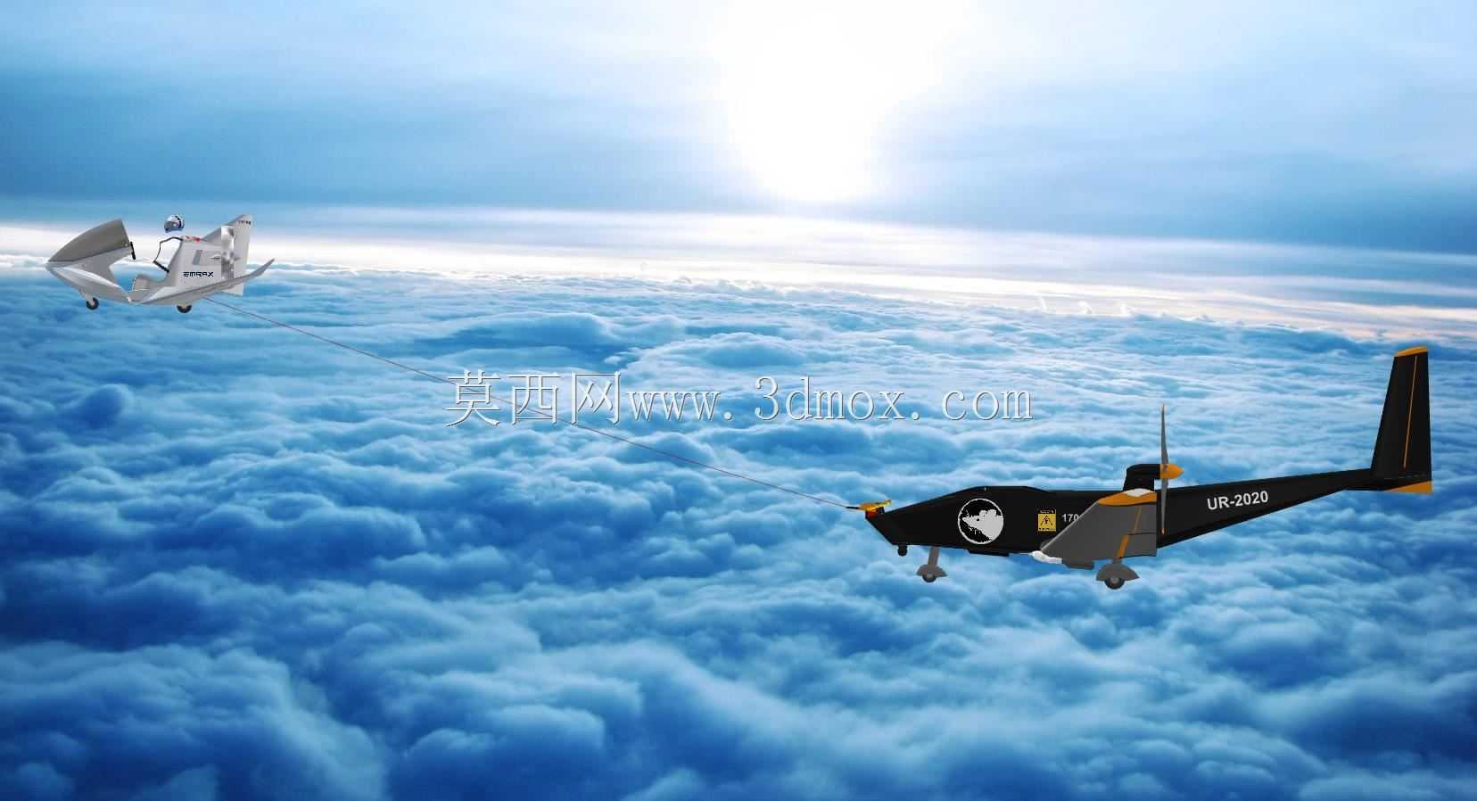 ЩУП-UAV,用于飞行中的有线充电电动飞机(空客处于昏迷状态:)