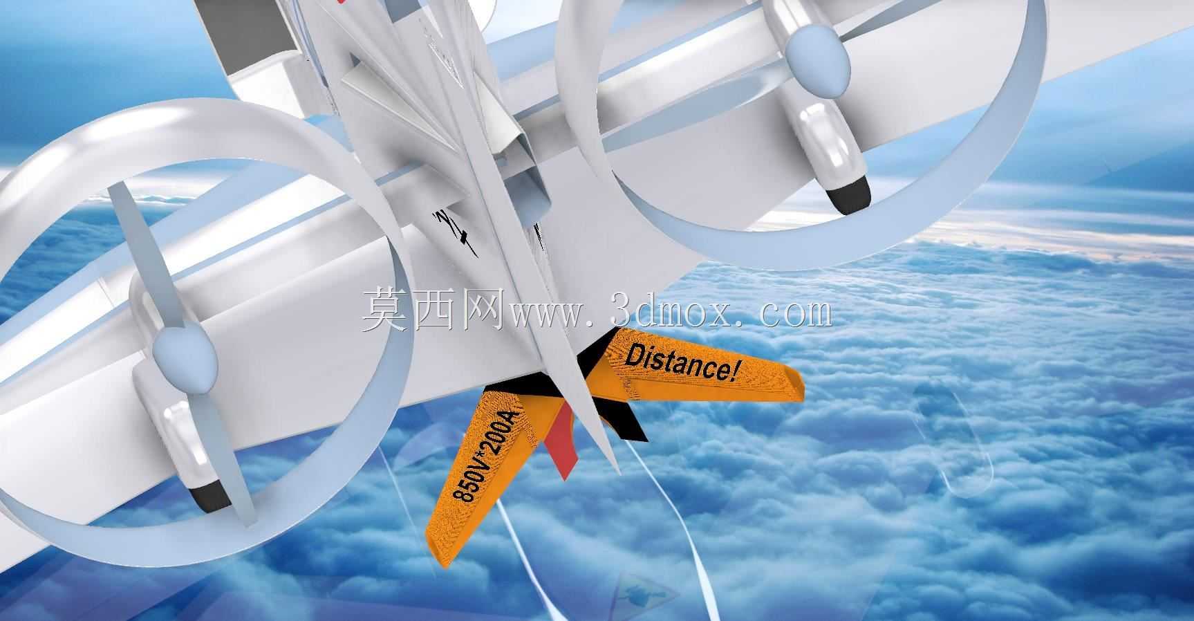 ЩУП-UAV,用于飞行中的有线充电电动飞机(空客处于昏迷状态:)