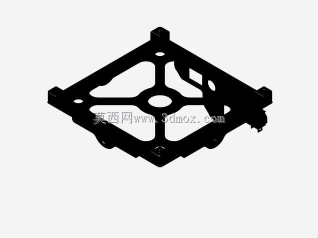 CubeQuadSat(CQS)-无人机专业版的基座盖