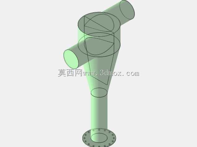 旋风除尘器流场模拟