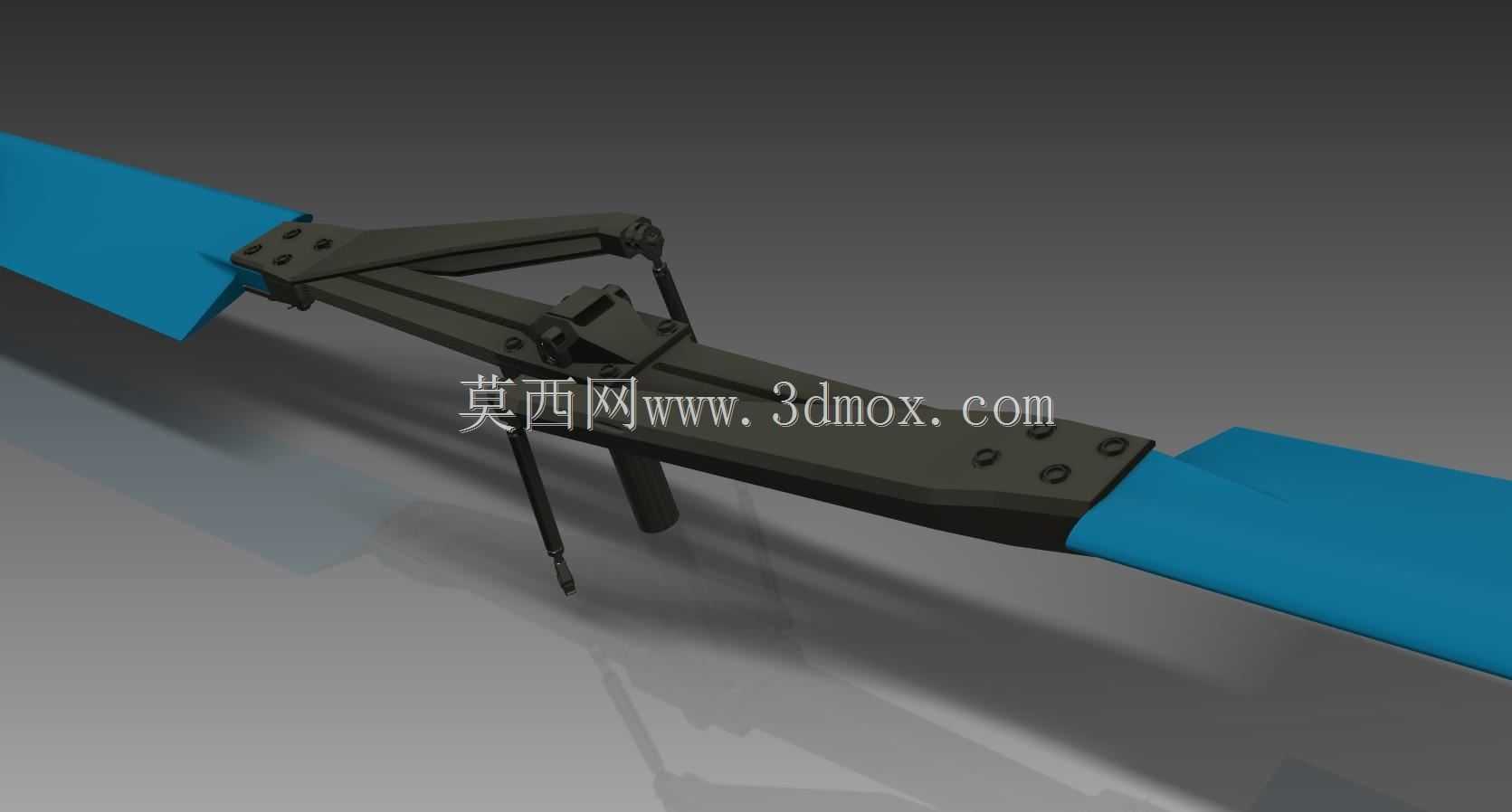 轻型直升机的主旋翼直径。7.2米