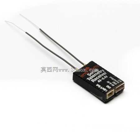 Spektrum SPM4649T RC DSMX四路赛车串行接收器,带遥测功能