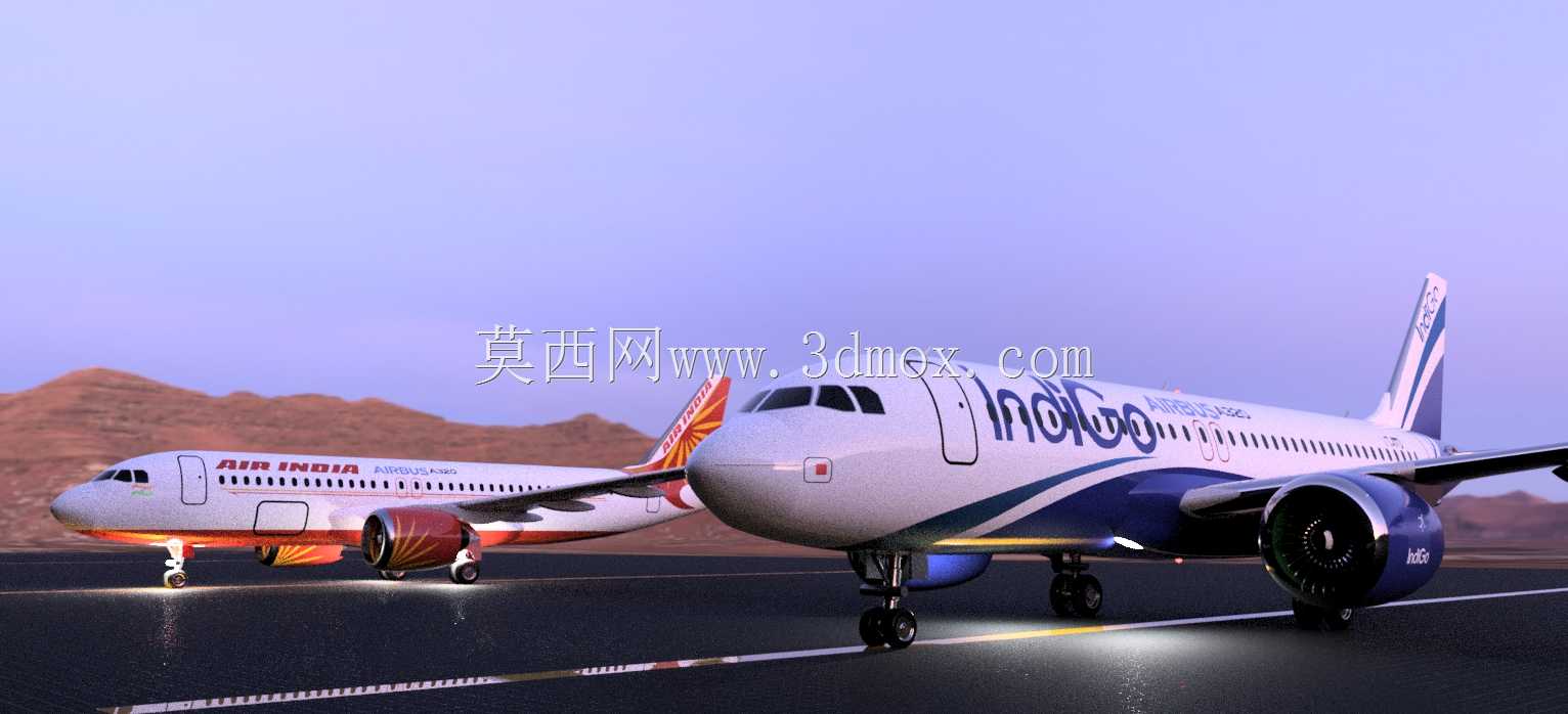 ӡ�Ⱥ��չ�˾��Indigo A320 Sharklets