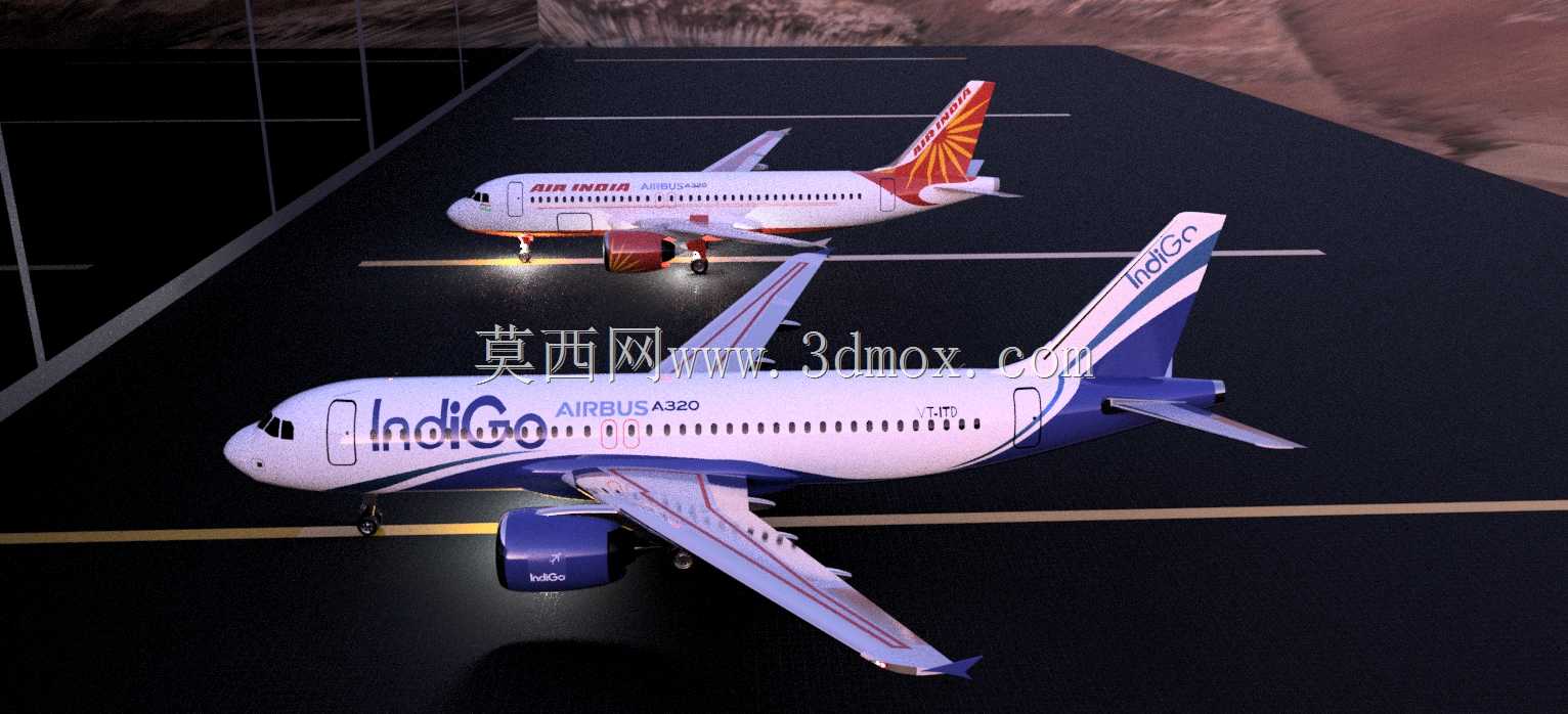 ӡ�Ⱥ��չ�˾��Indigo A320 Sharklets