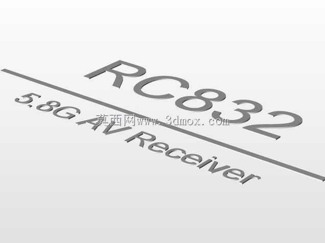 RC832 Boscam 5.8G FPV接收机