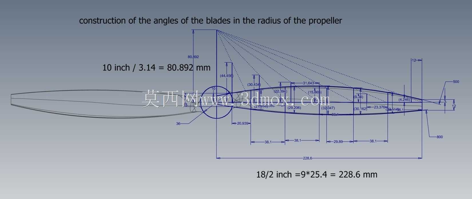 螺旋桨18x10英寸