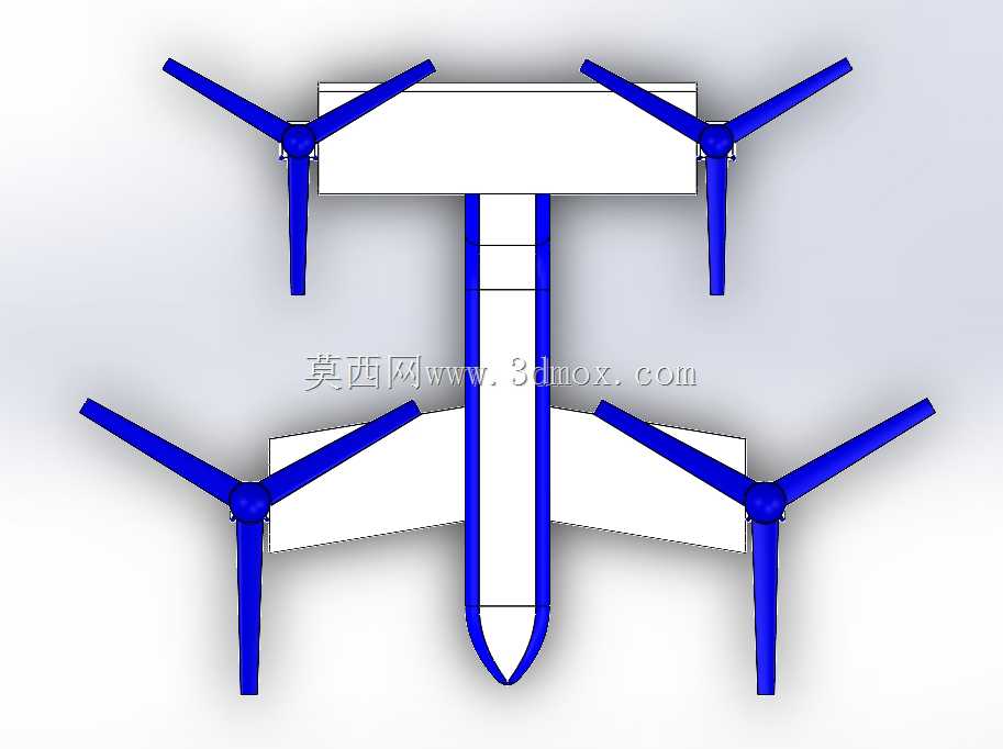 倾转旋翼无人机