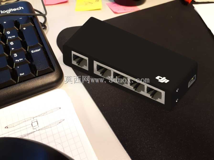 DJI-歧管2-微型网络交换机