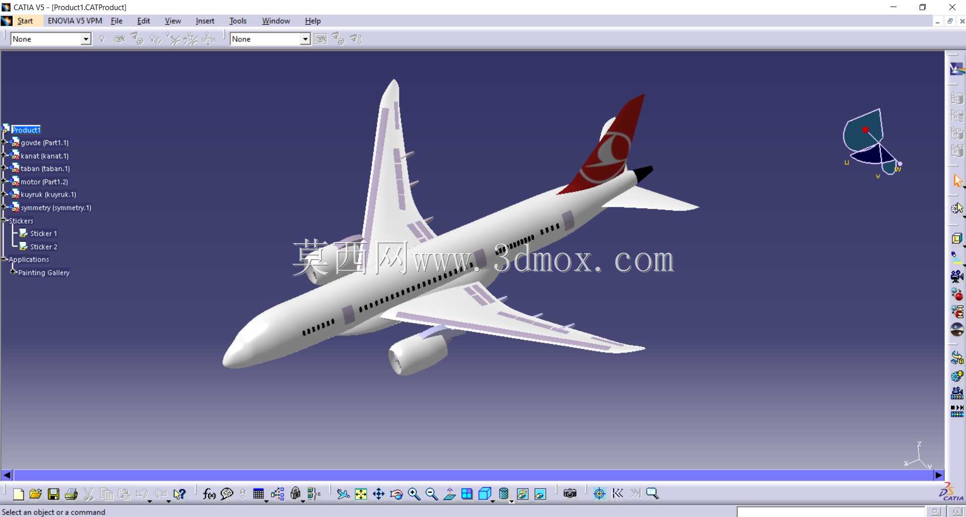 CATIA V5R20-�����亽�չ�˾����787�λÿͻ����