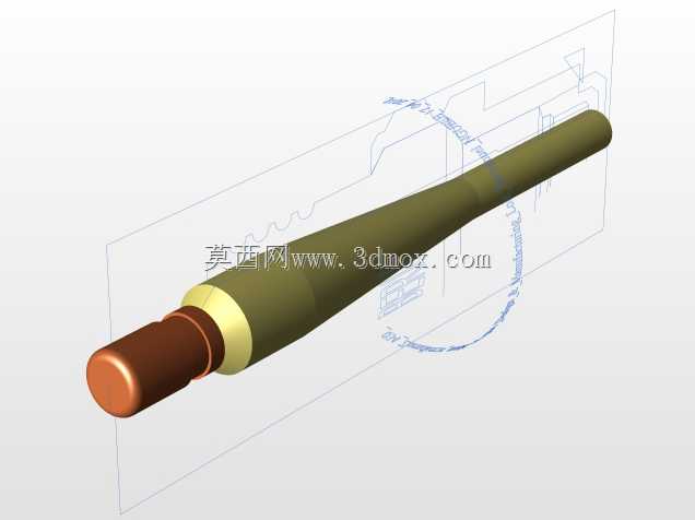 不同的发动机零件测试7缸小型径向发动机