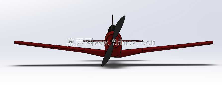 基于P-51野马的3D打印RC飞机