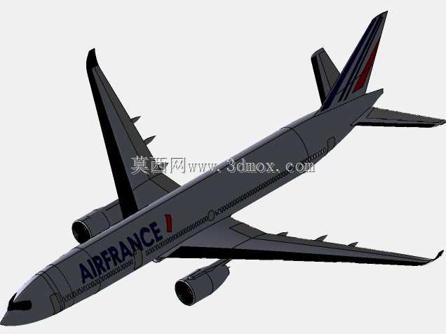 空中客车A350-XWB在SOLIDWORKS上的AIRFRANCE装备