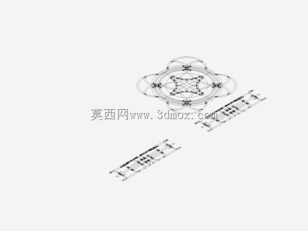RC四旋翼直升机(四旋翼)机身02