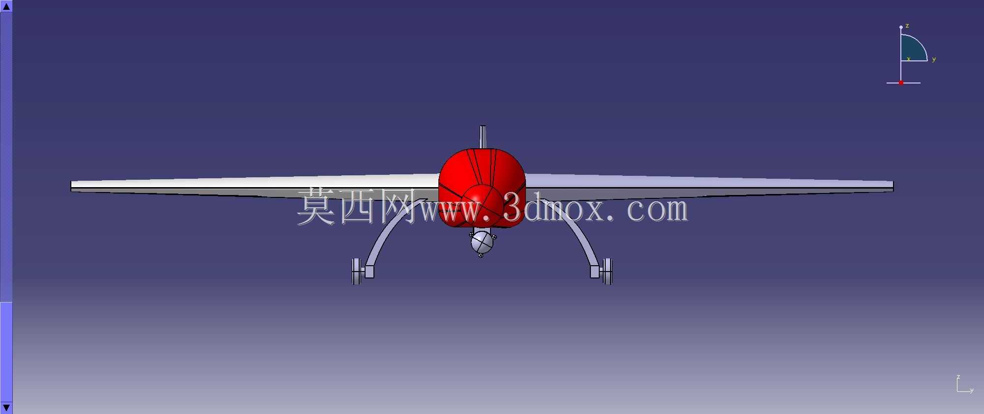 火箭助推固定翼无人机