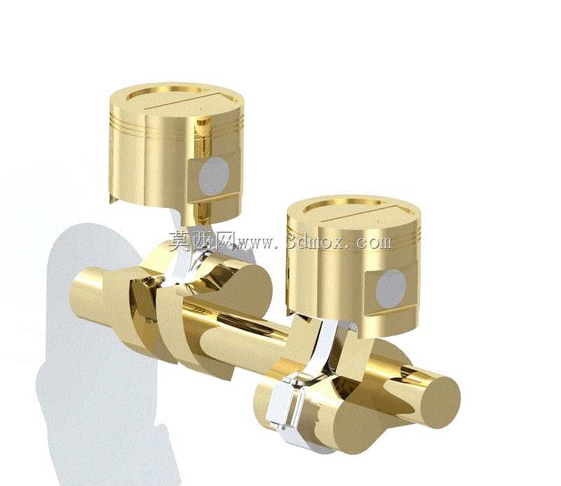 双缸发动机总成