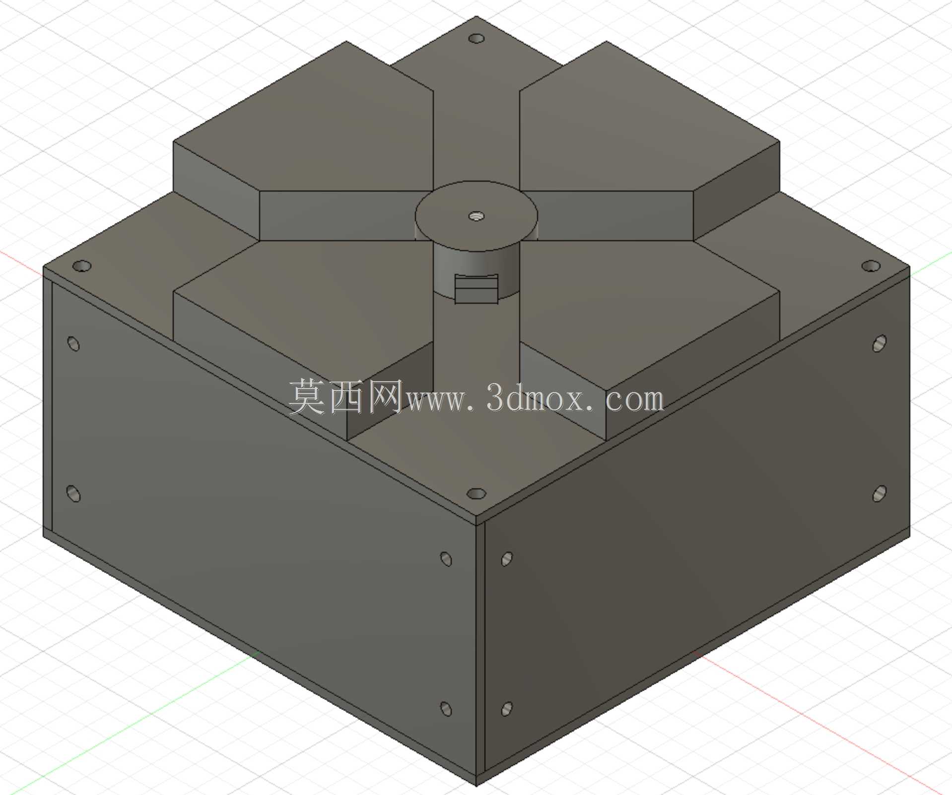 SkyBox1无人机骨架结构