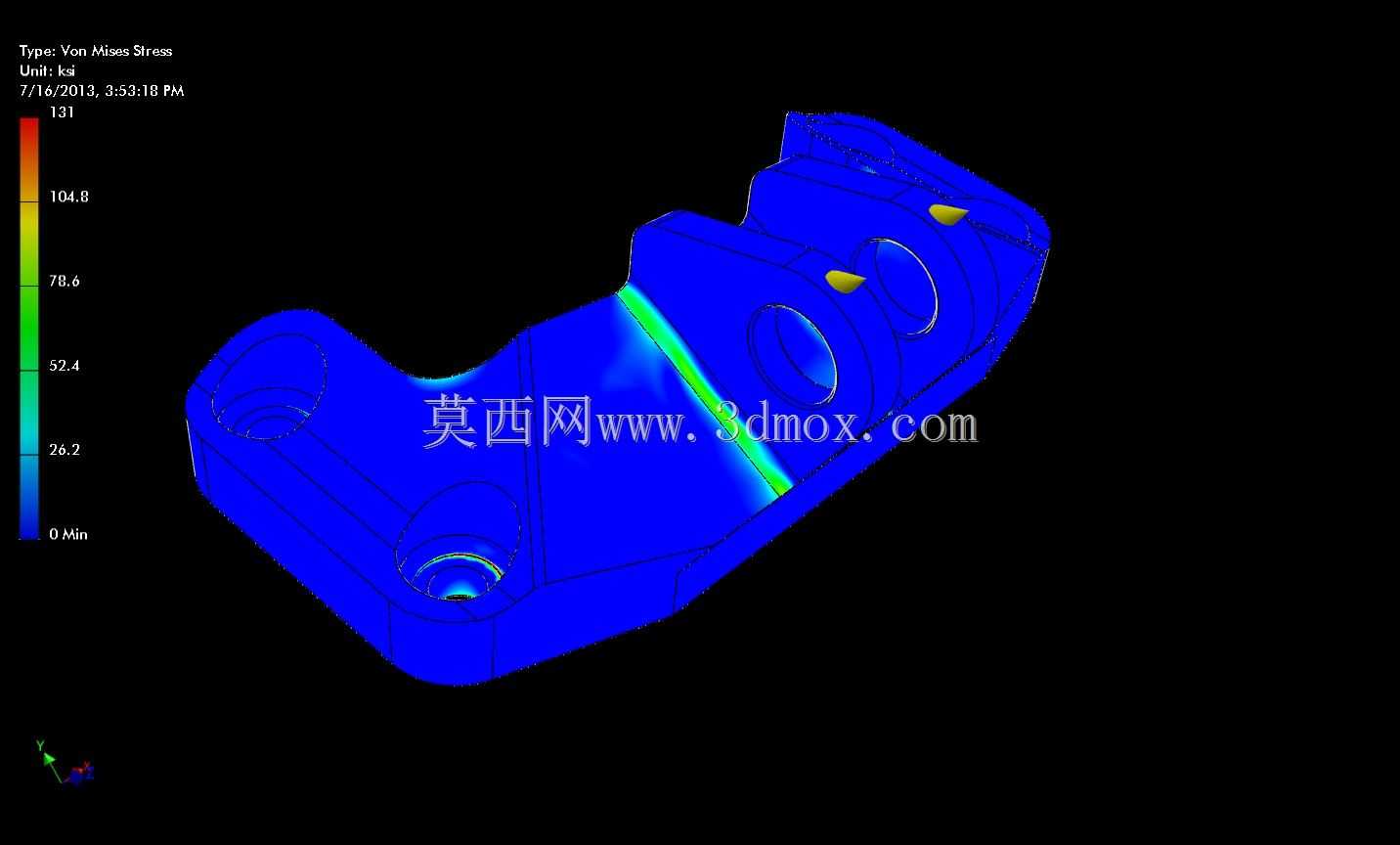 通用电动喷气发动机支架