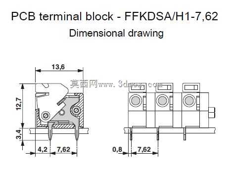 PCB接线板-FFKDSA_H 7.62