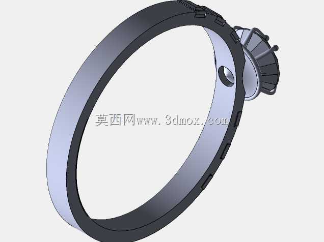 钻石戒指杀手模型-