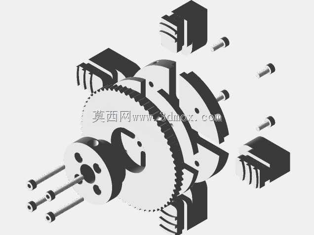 小型自定心车床卡盘