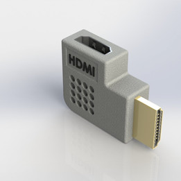 HDMI Coud��coulur HD