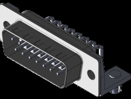 Db15公头PCB连接器IP67