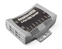 以太网USB设备服务器上的4端口USB 2.0