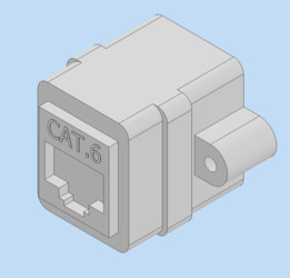 DELOCK 85124 Rj45内螺纹-Rj45内螺纹