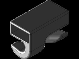 电子电缆磁铁夹(直径3.45 mm)