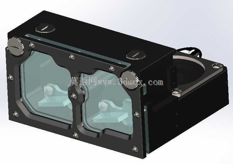 Koolance RP-452X2双5.25英寸储液罐,用于1-2 PMP-450S泵版本。2
