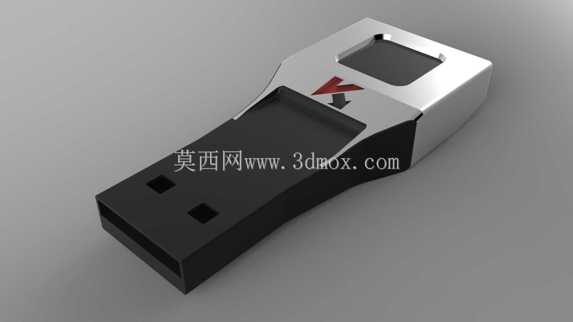 带指纹扫描仪的卡巴斯基笔驱动器