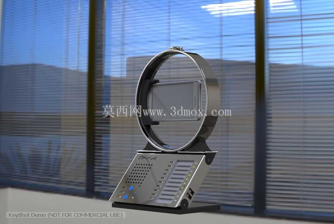 带顶部手表充电器的旋转式手机充电器