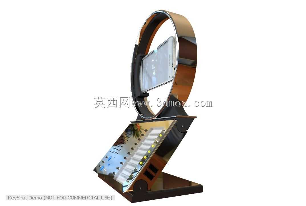 带顶部手表充电器的旋转式手机充电器