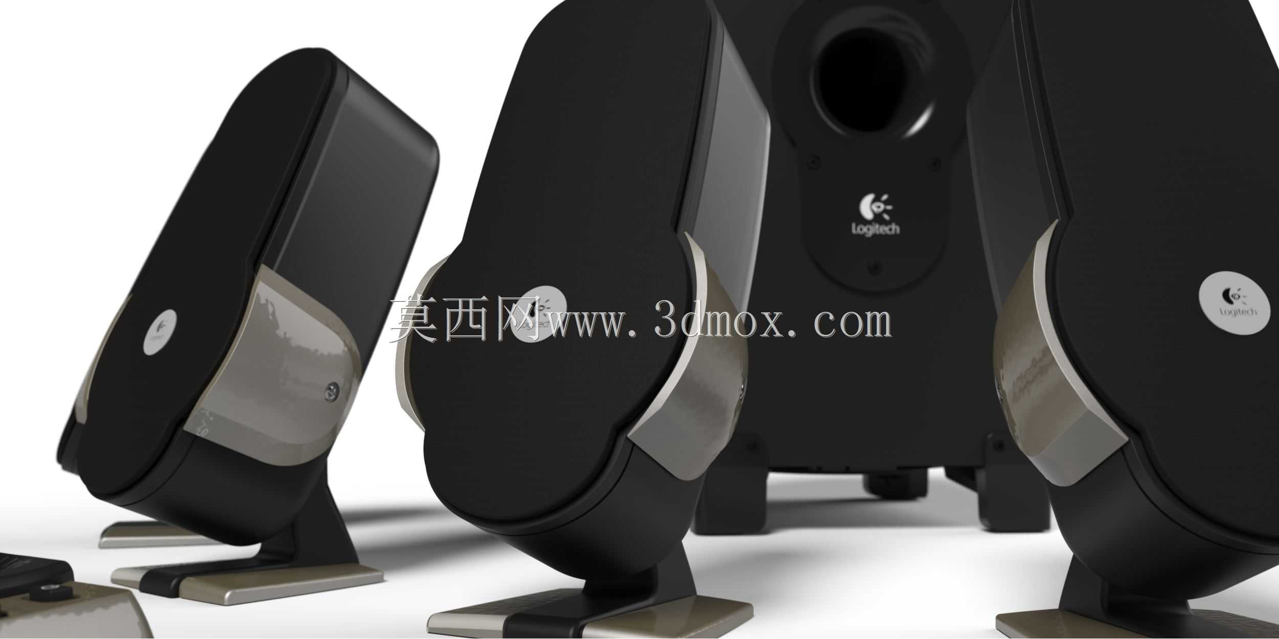 罗技G51环绕声计算机扬声器系统
