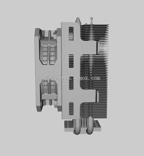审查CPU空气冷却器的散热和噪音情况,风扇为80mm至120mm