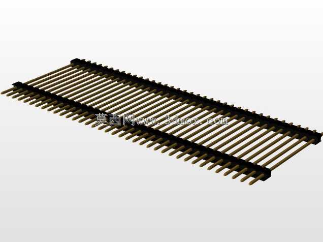 \用于PCB互连的“长”阳引脚头(1\u0026 2行)