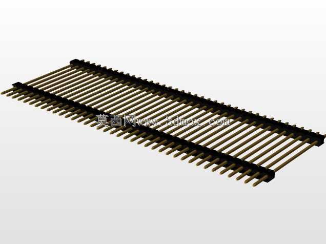 \用于PCB互连的“长”阳引脚头(1\u0026 2行)
