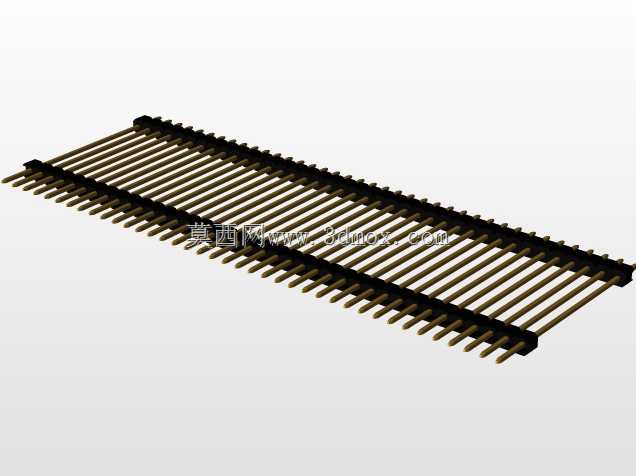 \用于PCB互连的“长”阳引脚头(1\u0026 2行)