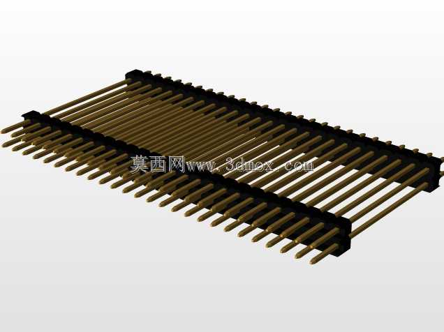 \用于PCB互连的“长”阳引脚头(1\u0026 2行)