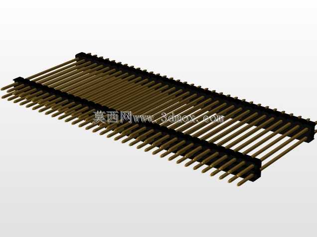 \用于PCB互连的“长”阳引脚头(1\u0026 2行)