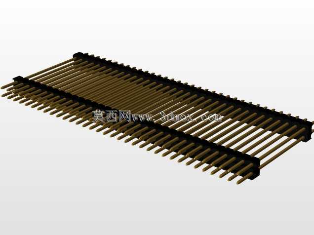 \用于PCB互连的“长”阳引脚头(1\u0026 2行)