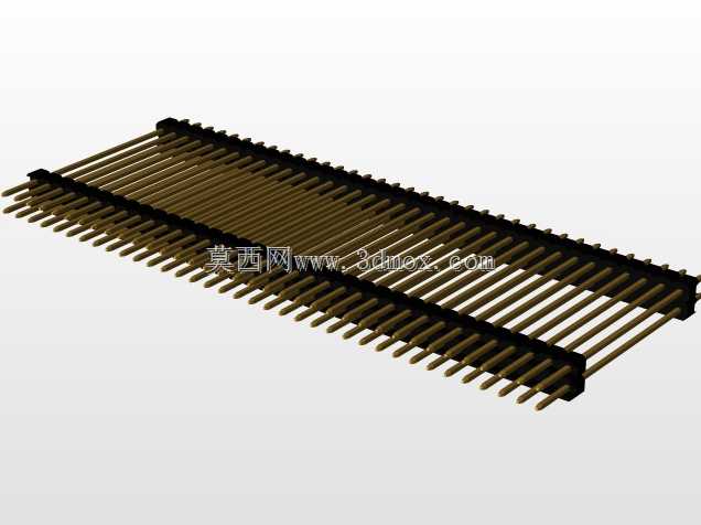 \用于PCB互连的“长”阳引脚头(1\u0026 2行)