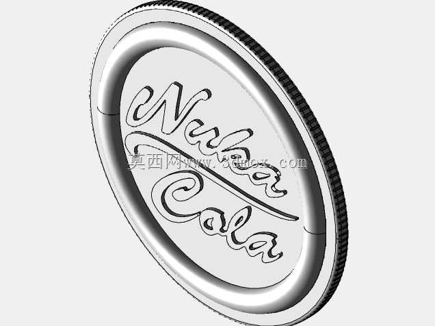 Nuka Cola Coin Fallout 4���߿�����3d��ӡ